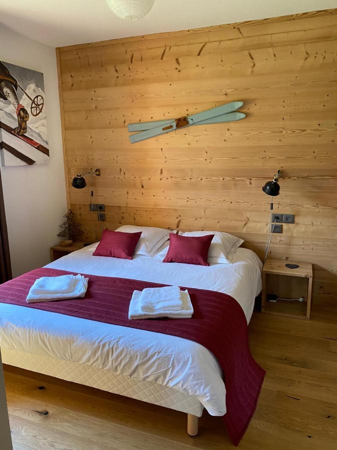 Luxury 2 Bedroom Apartment With View Of Mont Blanc Combloux Extérieur photo